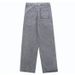 Men's Clothing Retro Buttoned Embroidered Washed Jeans Men's Trendy Straight Loose Wide Leg Pants_mkmklike.com
