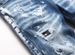 High-end Light Luxury Trendy Brand Ripped Patched Jeans For Men, Autumn And Winter Slim Fit, Trendy, Cool, With A_mkmklike.com