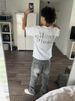 Y2K Baggy Light Colored Mid Jeans Retro Dollar Yarn Embroidered Wide Leg Pants Gothic Trendy Hip Hop Men Women Streetwear Jeans_mkmklike.com