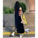 ELLE Salt Style Cute Denim Strap Women Summer New Loose Slimming Mid-Length Dress For Petite Figures_mkmklike.com