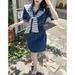 Denim Dress Women's Summer Korean Version 2025 New Design Sense Cool And Cute Waist Shrinking Thin Short Sleeve Skirt XX_mkmklike.com