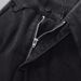 Men's Slim Straight-Leg Jeans - Classic Black Denim Pants With Washed Finish (Slim Fit, Sizes S-Xxxl)_mkmklike.com
