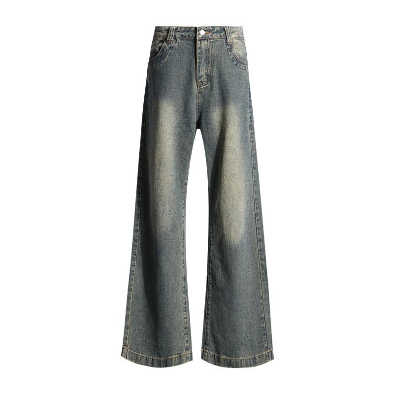 Orange Silk Women's Clothing # American Fashion Brand Denim For Women In Spring Summer Design Sense Washed And Worn_mkmklike.com