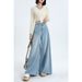 European American Sizes - Best-selling Cross-border Item: Washed Blue Wide-leg Pants, Loose And Stylish Women's Jeans_mkmklike.com