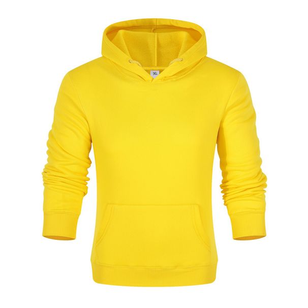 Men's Clothing Hoodies for men and women fleece solid color hoodies men's sweatshirts hooded pullovers sports casual long sleeves 12 colors_mkmklike.com