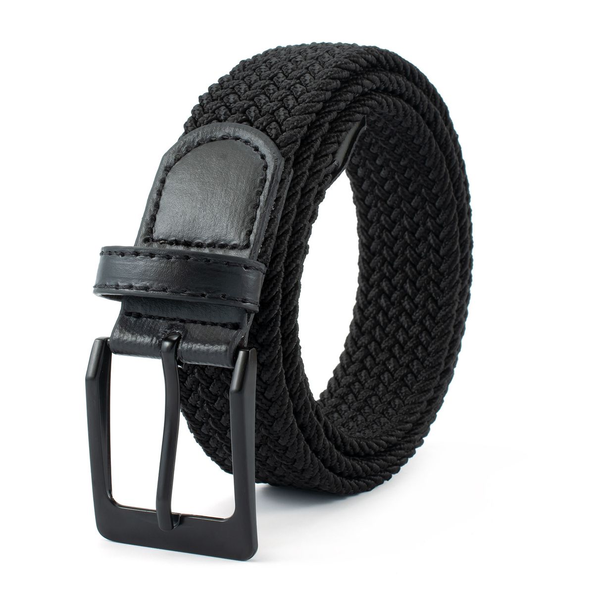 HOT Belt casual Alloy Needle Buckle Woven Elastic BreathableElastic Pants belt for Man_mkmklike.com