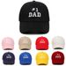 Unisex Letters 1# DAD Letter embroidered baseball cap Cotton hardtop baseball cap outdoor casual shade_mkmklike.com