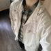 Men's Clothing Spring And Autumn Style High Stand Collar Workwear Jacket For Couples_mkmklike.com