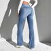 New Women's Slim Fit Jeans Elastic Waistband Hip Lifting Design Direct from Source Factory Cross Border_mkmklike.com