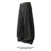Men's Vintage Wide-Leg Jeans – Retro Blue & Black, Relaxed Fit, High Waist With Button Fly, Streetwear Essential_mkmklike.com