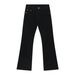 MTLCLOTHES Men's Clothing|Four Seasons European And American Style Simple Black Slim Fit Stretch Flared Jeans_mkmklike.com