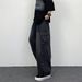 Japanese Style Retro Washed Cargo Jeans Unisex Ins Trend High Street Hip Hop Loose Wide Leg Lantern Pants_mkmklike.com