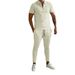 Summer Menswear Slim Fit Trend Youth Leisure Sports Set_mkmklike.com
