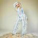 Stretch Straight Leg Jeans With Faux Fur & Edgy Patchwork Design - High Waist Comfort Denim For Trendsetters (Blue, S-2XL)_mkmklike.com
