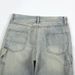 Men's Clothing Retro Fashion Trend Washed Logging Jeans Design Sense Trendy Loose Niche Long Jeans_mkmklike.com