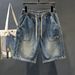 Men's Clothing Summer Thin Mid Length Pants High Street Teenagers Handsome Boys Pants_mkmklike.com