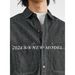 Yizhi American Retro Denim Long Sleeve Shirt Men's 2025 Spring New Workwear Style Loose Jacket Men_mkmklike.com