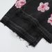 Men's Clothing Peach Blossom Embroidery Fashionable And Casual Simple Loose Wide Leg Casual Jeans_mkmklike.com