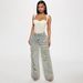 Vintage Washed Distressed Jeans For Women - Oversized High Street Baggy Pants With Heavyweight Denim & Grunge Style_mkmklike.com