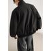 Rero Sand-Collar Fligh For Men, Sylish And Sophisicaed Cleanfi Coa, American Syle Shor Shoulder Baseball_mkmklike.com