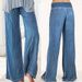 Women's Wide Leg Jeans – Lightweight Stretch Denim For Spring & Summer (Mid-Rise, Washed Blue, S-L Sizes)_mkmklike.com