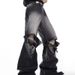 Pulse European And Niche Retro Distressed High-Waisted Three-Dimensional Patchwork Design American High Street Trendy Brand_mkmklike.com