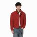 Men's Korean Style Stand Collar Solid Color Warm Padded Short Workwear Jacket Casual Coat Versatile Outwear_mkmklike.com