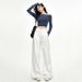 American Retro High-waisted Loose Wide-leg Pleated Drapey Straight Jeans For Women Wholesale_mkmklike.com