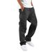 Men's Cargo Pants Tethered Multi-Pocket Casual Trousers_mkmklike.com