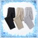 Ice Silk Men's Pants 2026 Summer New Thin Business Casual Trousers Street Y2K Elastic Waist Breathable Straight Leg_mkmklike.com