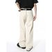 Men's Clothing Style Pure Color Simple Style Straight Loose Basic Jeans_mkmklike.com