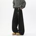 American High Street Autumn Winter Retro Casual Denim Raw Cowhide Scimitar Jeans Unisex Loose Plus Size Straight Long_mkmklike.com