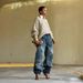 Women's Clothing Women's Ripped Patchwork Washed Jeans Jeans Multi Pocket Denim Clothing For Formal & Casual For Women_mkmklike.com