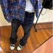 Boys Wear High-end Pants, High-street Trendy Black And Gray Shawl Jeans, Men's Straight-leg Loose Cargo Pants_mkmklike.com