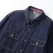 Men's Clothing Trendy Patchwork Denim Shirt Short Sleeve Work Shirt Jacket Spring Summer Versatile_mkmklike.com
