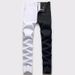 Suitable For All Seasons 2025 New Men's Stretch Patchwork Long Pants Casual American Style Jeans_mkmklike.com