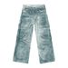 Men's Clothing New Autumn Products Niche Heavy Industry Gradient Spray Color Distressed Multi Pocket Wide Leg Overalls_mkmklike.com