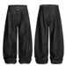 Loose Raw Denim Cut Scythe Jeans Unisex 2025 New High Street Cleanfit Oversized Pants_mkmklike.com
