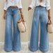 K New Retro Wide Leg Jeans For Women, Loose And Slimming_mkmklike.com