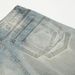 Post-apocalyptic Dirty Ripped Jeans Men's Loose Niche Spray Painted Distressed Washed Casual Straight Pants High Street_mkmklike.com
