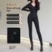 2026 New High-Waisted Plus Size Women's Jeans, Fleece-Lined, Thickened, Slim-Fit, Stretchy, Skinny Pencil Pants_mkmklike.com