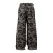 American High Street Camouflage Loose Denim Straight Casual Men's Trendy Brand Hot Drilled Printed Workwear Wide Leg_mkmklike.com