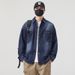 Spring And Autumn American Fashion Brand Washed Denim Men's New Loose Oversized Long Sleeved Shirt Casual Versatile_mkmklike.com