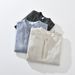 2505 Japanese Retro Casual Zipper Stand Collar Jacket Men, Loose Lyocell Linen Top Coat For Spring And Autumn_mkmklike.com