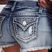 Women's Clothing Three Quarter Pants Denim Shorts Women's Sexy Slim Fit Shorts_mkmklike.com