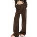 Women's High-Waisted Straight Leg Jeans - Relaxed Fit Casual Denim Pants, Comfortable Cotton Blend, Autumn Essential, Plus Size Available_mkmklike.com
