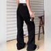 American High Street Multi-Pocket Jeans For Men, Spring, Autumn, Winter, Trendy Brand, Slim Fit, Flared Design,_mkmklike.com