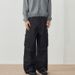 Unisex Vintage Raw Denim Jeans – High Street Workwear Pants With Utility Pockets & Straight-Leg Fit_mkmklike.com