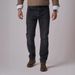Men's Stretch Denim Jeans Casual Long Pants Thickened Straight Leg Autumn Winter Style_mkmklike.com
