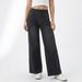 High-waisted Stretchy Washed Knit Jeans, Wide-leg Loose Straight Pants, Versatile Casual Women's Trousers, 2026 Autumn_mkmklike.com